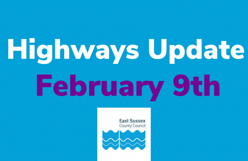 Highways Update Feb 9th