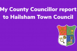 Cllr Fox March Report to Hailsham Town Council
